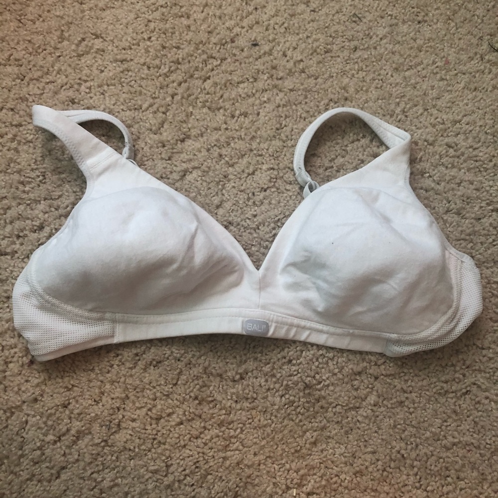 White Bali Bra